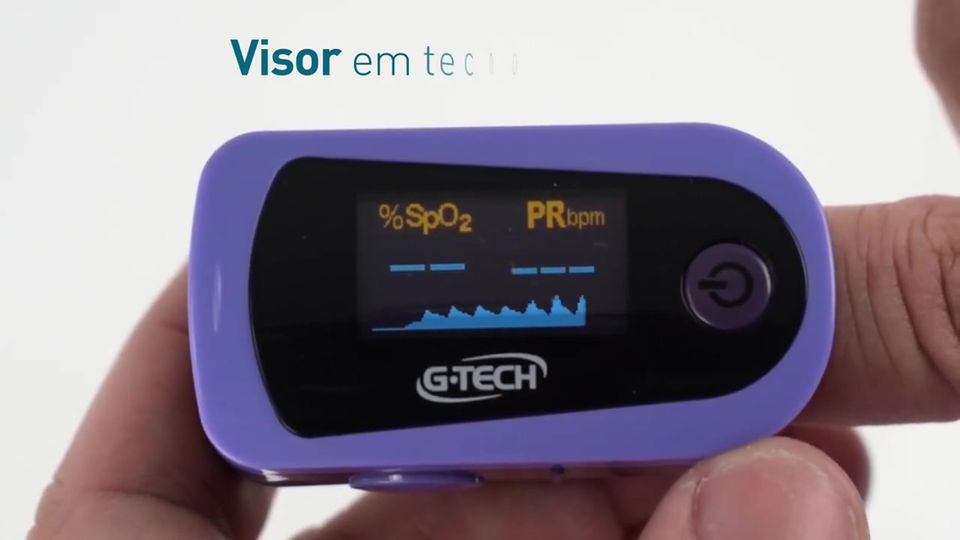 Oxímetro modelo OLED G-Tech